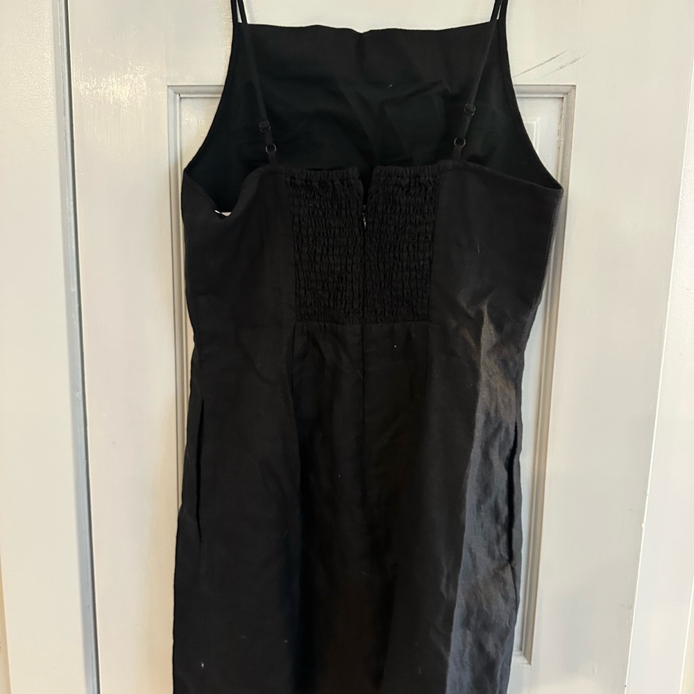 Madewell Elegant Black Mini Dress, new,